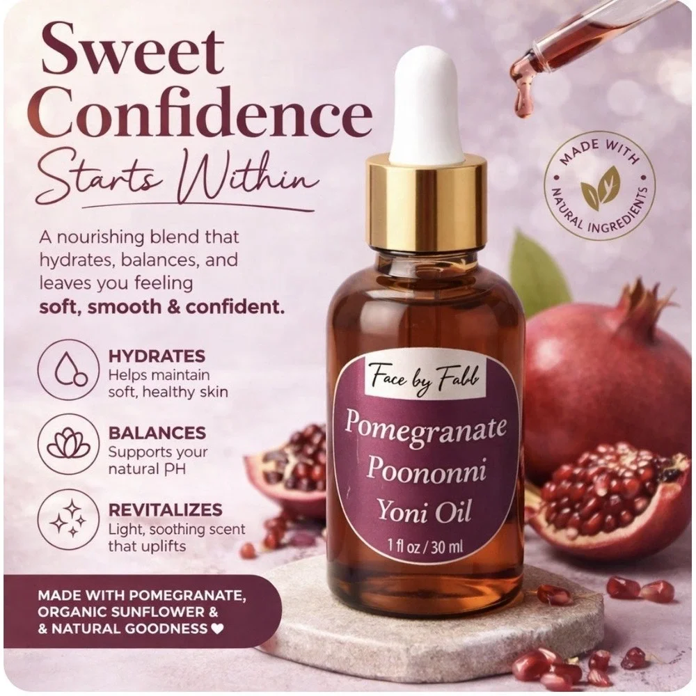 By Fabb Pomegranate Poononni Yoni Oil
